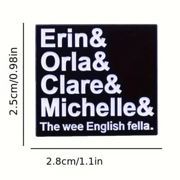 Derry Girls Inspired Enamel Pin - Picture 2 of 3